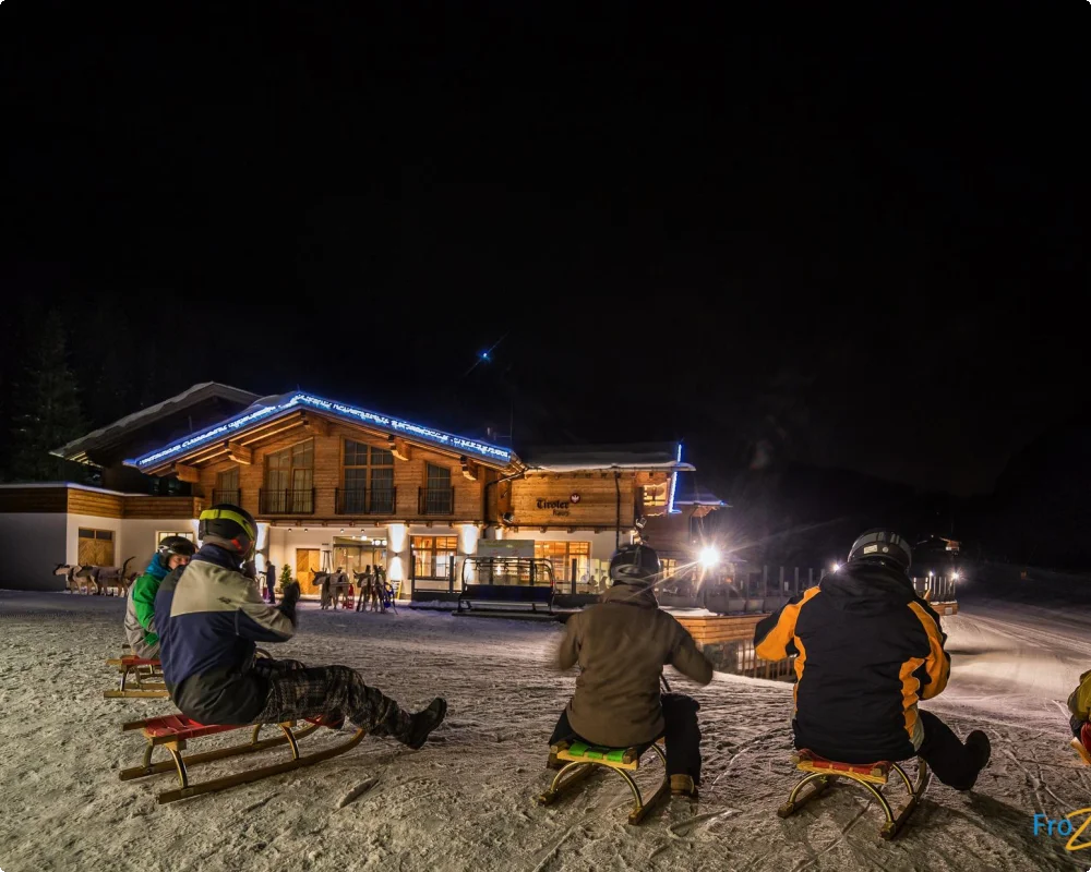 Nachtrodeln Ehrwalder Alm