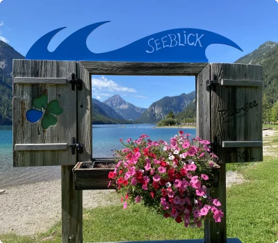 Zugspitzarena Plansee Rundwanderweg Seeblick
