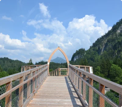 Ausflugsziele Baumkronenweg Ziegelwies Fuessen