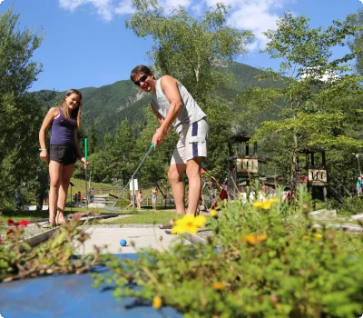 Badesee Bichlbach Minigolf