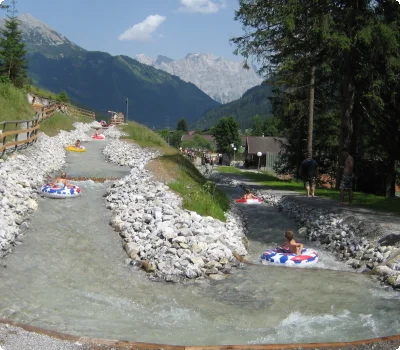 Badesee Bichlbach Raftingbahn