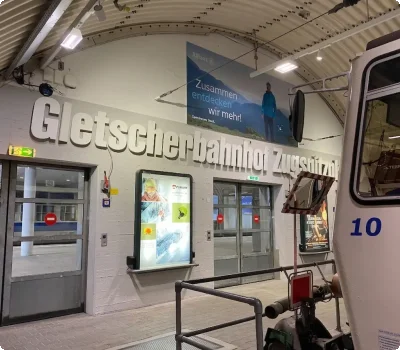 Gletscherbahnhof Zugspitzplatt Gg