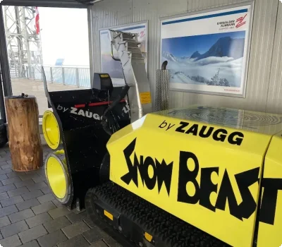 Tiroler Zugspitzbahn Schneefraese Gg