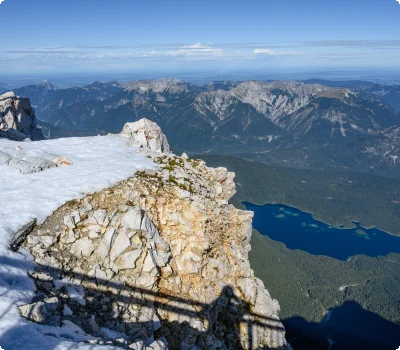 Zugspitze Aussicht Eibsee
